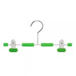 Вешалка брючная 30см цвет: зеленый