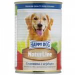 Happy Dog Natur Line Телятина с сердцем паштет (НФКЗ) - 0,125 кг.