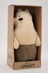 Мягкая игрушка в большой подарочной коробке Медведь Гризли средний, 33 см, 0795633L