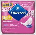 Libresse Ultra Normal прокладки с мягкой пов 10шт. (3мм.) *6/12