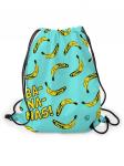 Пляжный рюкзак sfer.tex Бананы голубой