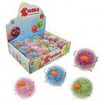 1TOY Жмяка липучая утенок со светом, 7 см, 4 цвета, 12шт.