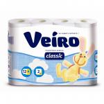Бумага туалетная Linia Veiro Classic 2-слойная белая (12&nbsp-рулонов в&nbsp-упаковке)