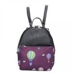 DS-0021 Рюкзак (воздушные шары на фиолетовом)