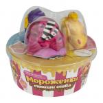1TOY "Мороженки сквиши стайл", куколки с мягкими прическами, ароматизированные. Т16227