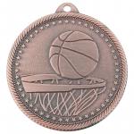 Медаль баскетбол 50 мм бронза DC#MK299c-AB