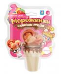 1TOY "Мороженки сквиши стайл", куколки с мягкими прическами, ароматизированные. Т16226