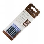 Cross Чернила (картридж) для перьевой ручки Classic Century/Spire, синий, 6 шт в упаковке
