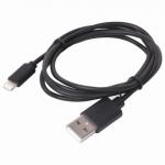 Кабель USB 2.0-Lightning, 1 м, SONNEN Economy, медь, для передачи данных и зарядки iPhone/iPad, 513116