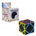 1TOY Головоломка "Куб карбон" квадраты 5.5*5.5 6х6х9см.