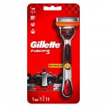 Станок для бритья Gillette "Fusion 5 Power" + 1 кассета, красный