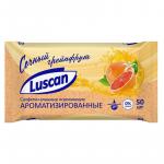 Салфетки влажные Luscan освежающие 50шт.