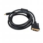 Кабель HDMI - DVI-D, М/19М, 3 м, фер, поз.р, Rexant, чер, 17-6305