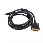 Кабель HDMI - DVI-D, М/19М, 1.5 м, фер, поз.р, Rexant, чер, 17-6303