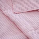 Полотенце вафельное банное Премиум 150/75 см цвет 706 розовый
