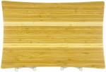 Доска разделочная бамбук прямоугольная 33х22х1,8см, упаковка - термоусадочная пленка