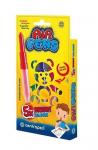 Фломастеры воздушные CENTROPEN AIR PENS BRIGHT COLOURS 5 цв.