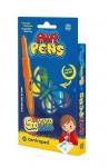 Фломастеры воздушные CENTROPEN AIR PENS VIVID COLOURS 5 цв.