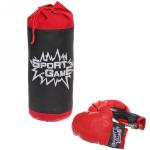 Набор тренировочный для бокса Boxing Set: груша 44 см, 2 перчатки (коробка)