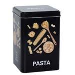 Банка для продуктов металлическая "Black style" Pasta 1100мл