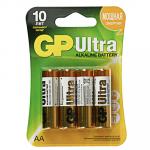 Батарейки GP Ultra 15A-BC4 АА, 4 шт. (15AU-CR4 40/160)