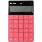 Калькулятор настольный 12 разрядов, двойное питание, 165*105*13 мм, тёмно-розовый: CIP_100 штр.: 4260107478645