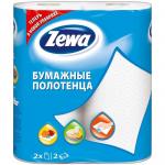 Полотенца бумажные ZEWA 2сл. 2рул/упак. белые: 144001 штр.:  4605331034302