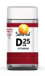 Витамин Sana-Sol Vitamiini D 25mg, таблетка миндалевидной формы, 150 шт