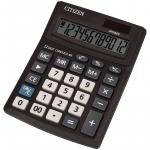 Калькулятор настольный Citizen Business Line CMB, 12 разр., двойное питание, 100*136*32мм, черный CMB1201-BK