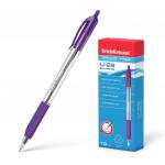 ручка шариковая автоматическая ErichKrause® U-29, Ultra Glide Technology, цвет  чернил фиолетовый (в коробке по 12 шт.)