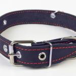 Ошейник кожаный однослойный