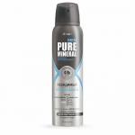PURE MINERAL MEN Антиперспирант НЕВИДИМЫЙ Активная защита, 150мл.баллон