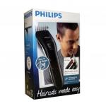 Машинка для стрижки волос PHILIPS QC5115/15,11 установок длины, сеть, черная