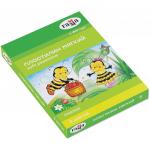 Пластилин восковой ГАММА "Пчелка", 8 цв., 120г, со стеком, картонная упаковка, 280038Н