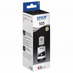 Чернила EPSON (C13T00Q140) для СНПЧ L7160/L7180, черный пигментный, оригинальные, ресурс 8000 стр