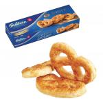 Печенье-крендельки BAHLSEN (Бальзен) "Delice" слоеное, 100г, картонная упаковка, Германия, ш/к 65006