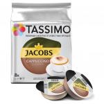 Кофе в капсулах JACOBS Cappucсino для кофемашин Tassimo, 8 порций (16 капсул), ш/к 00002