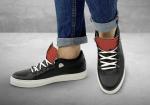 Полуботинки женские Gorky Boots Low1 черный (текстиль+кожа)