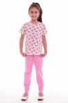 Пижама детская 7-191а (розовый)