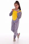 Пижама детская Кигуруми Мишка 7-241 (лимон),