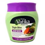 Маска для волос Dabur Vatika Naturals Deep Conditioning Olive & Almond -оливковая 500 гр.