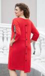 Платье Vittoria Queen 14863, красный