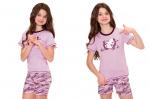 Пижама для девочек арт 11373