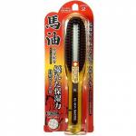 Ikemoto Щетка для поврежденных волос с лошадиным маслом - Du-boa horse oil damage care brush, 1шт