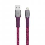 Кабель USB 2.0 - Lightning MFI, М/М, 1.2 м, RivaCase Egmont, крас, PS6101