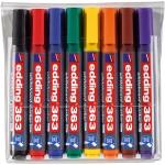 Набор маркеров для досок EDDING 363, 1-5 мм, 8 цветов в ПВХ конверте