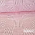 Вафельное полотно 220 см, цвет розовый