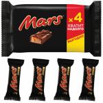 Шоколадный батончик Mars, 4штx40,5г/уп