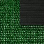 Коврик ТРАВКА 42*56 см, черно-зеленый VORTEX
