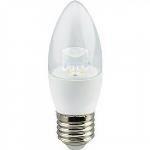 Лампа светодиодная Ecola candle   LED Premium прозрачная свеча  с линзой